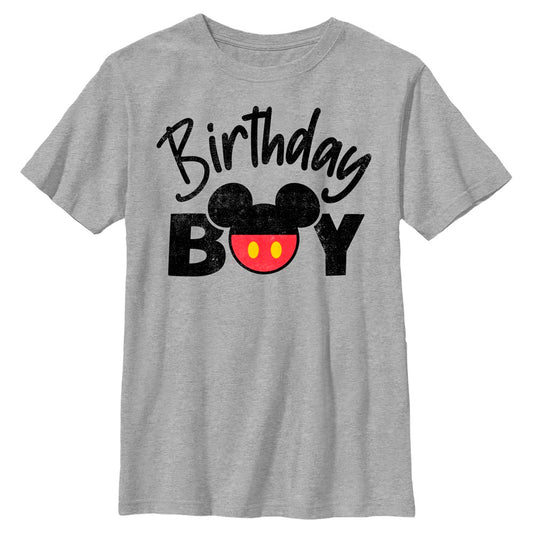 Boy's Disney Birthday Mouse Ears T-Shirt