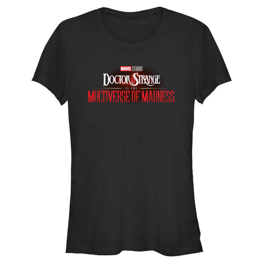 Junior's Marvel Doctor Strange Rendered Logo T-Shirt