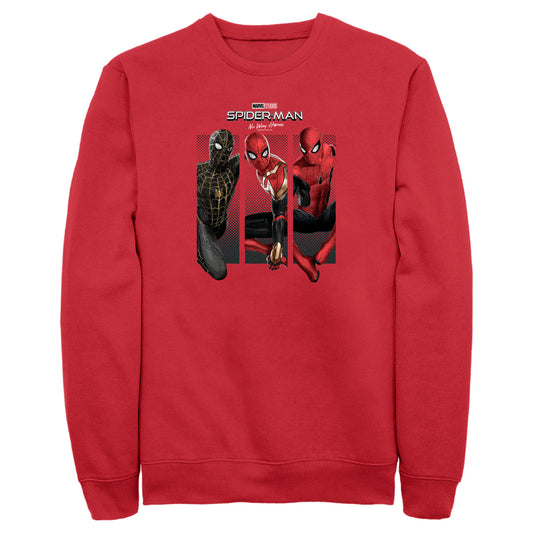 Men's Marvel Three Pannel Spidey Sweatshirt