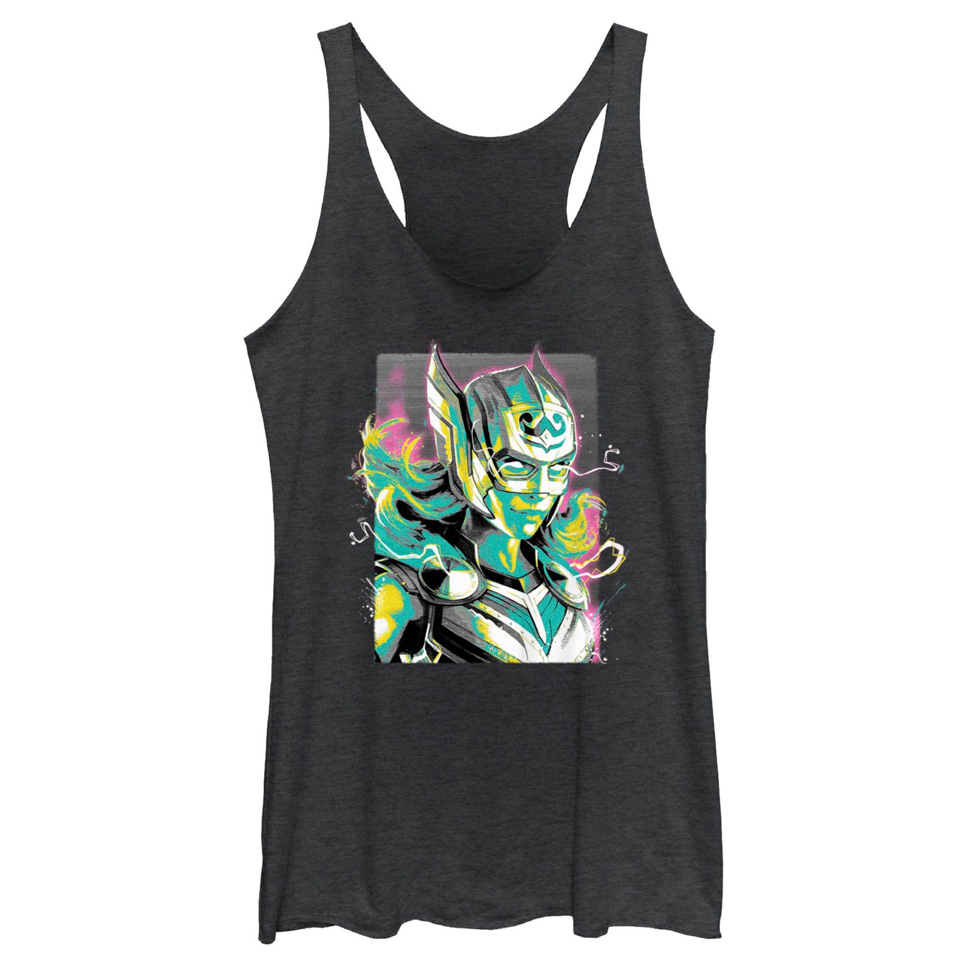 Junior's Marvel Female Thor Pastel Tank Top