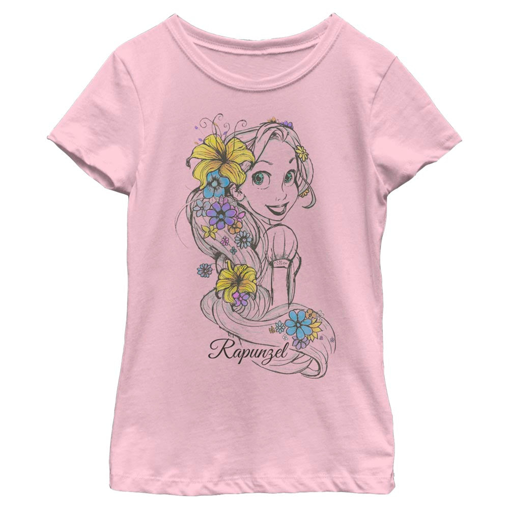 Girl's Disney RapunzelSketchAlt T-Shirt